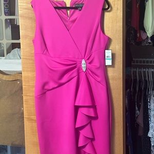 Women’s hot pink dress